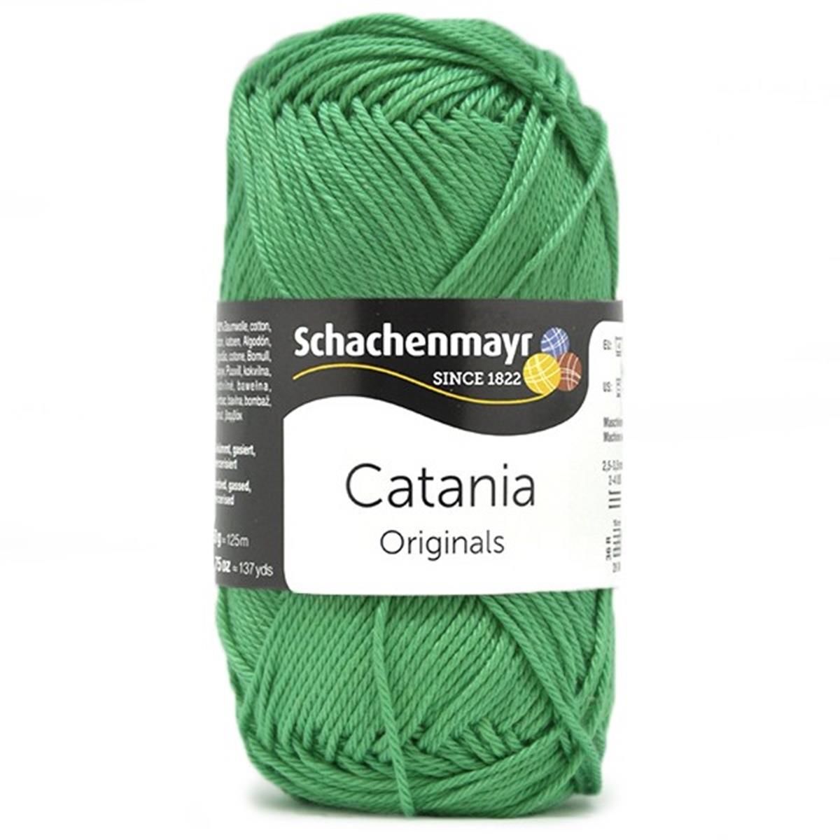 Schachenmayr Catania Pamuk Amigurumi El Örgü İpi İpliği Yünü 241 Yeşil