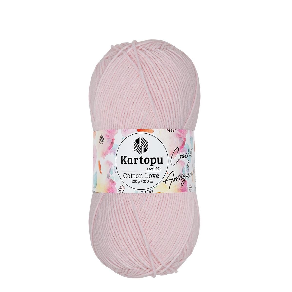 Kartopu Cotton Love El Örgü Amigurumi İpi Yünü 100 gr K699 Açık Pembe