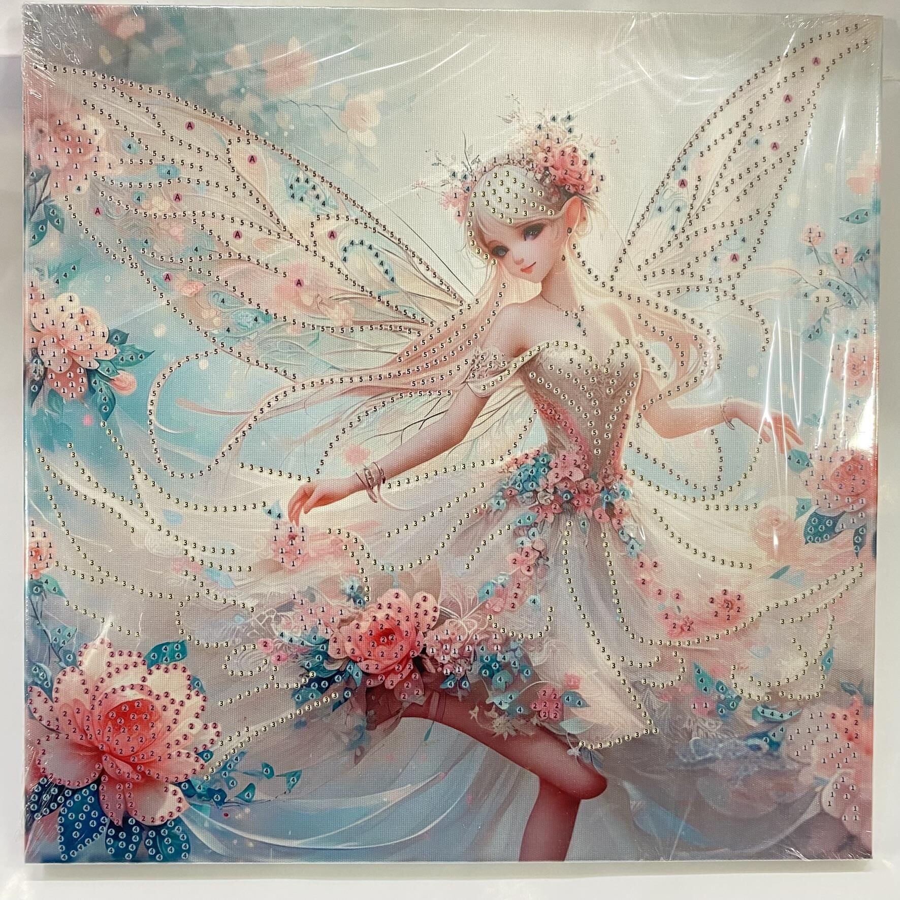 Tuval 5D Yapışan Boncuk Mozaik Tablo 30*30 cm VA-006