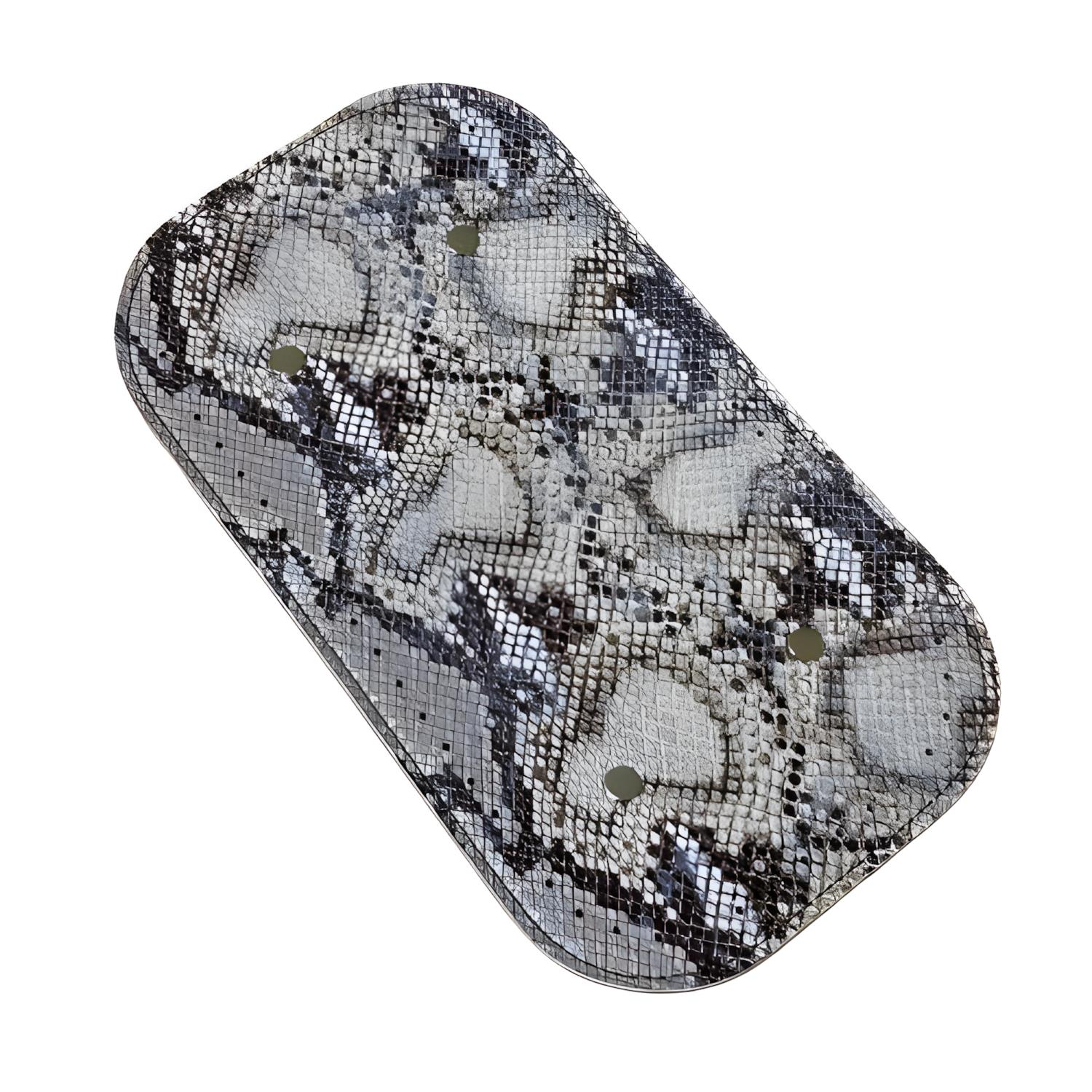 Rivetli Deri Çanta Tabanı 13,5*25 cm 04 Snake