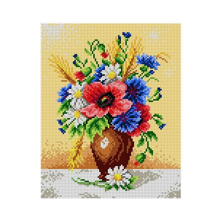 Orchidea Baskılı Goblen Çiçekler 1863 24*34 cm