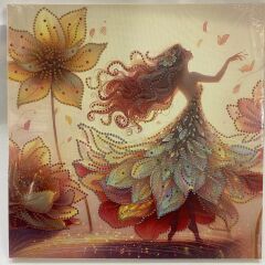 Tuval 5D Yapışan Boncuk Mozaik Tablo 30*30 cm VA-001