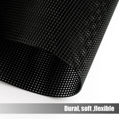Plastik Kanvas Tabaka İnce Delikli(1,1 mm) Siyah 26*33 cm