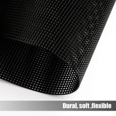 Plastik Kanvas Tabaka İnce Delikli(1,1 mm) Siyah 26*33 cm