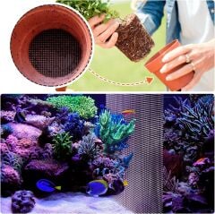 Plastik Kanvas Tabaka İnce Delikli(1,1 mm) Siyah 26*33 cm