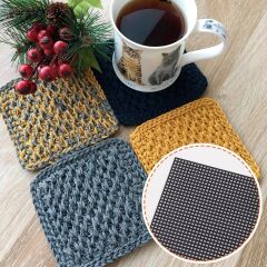 Plastik Kanvas Tabaka İnce Delikli(1,1 mm) Siyah 26*33 cm