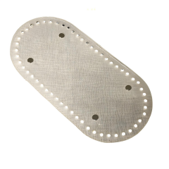 Rivetli Deri Çanta Tabanı Oval 12*25 cm