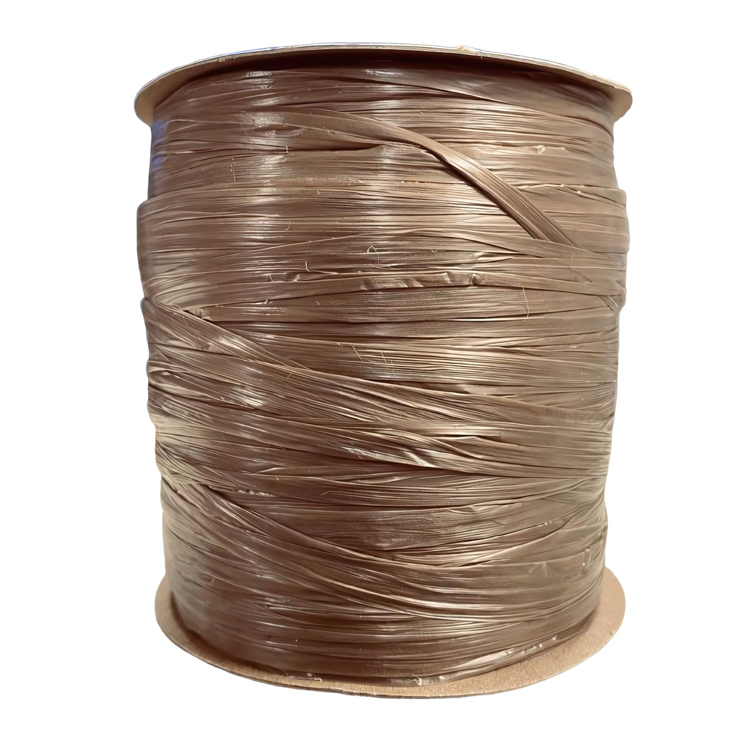 Şık Rafya Raffia İpeksi Yumuşaklık 100 gr G44 Acı Kahve