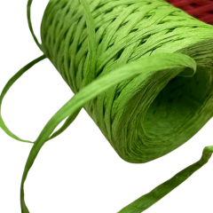 Elegant Natura Raffia Rafya Şapka Çanta Kağıt İp 100 gr RFX100 H38 Çikolata