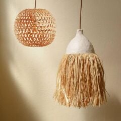 Elegant Natura Raffia Rafya Şapka Çanta Kağıt İp 100 gr RFX100 H38 Çikolata