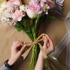 Elegant Natura Raffia Rafya Şapka Çanta Kağıt İp 100 gr RFX100