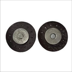 Mıknatıslı Derili Dikmeli Çanta Klipsi Taba