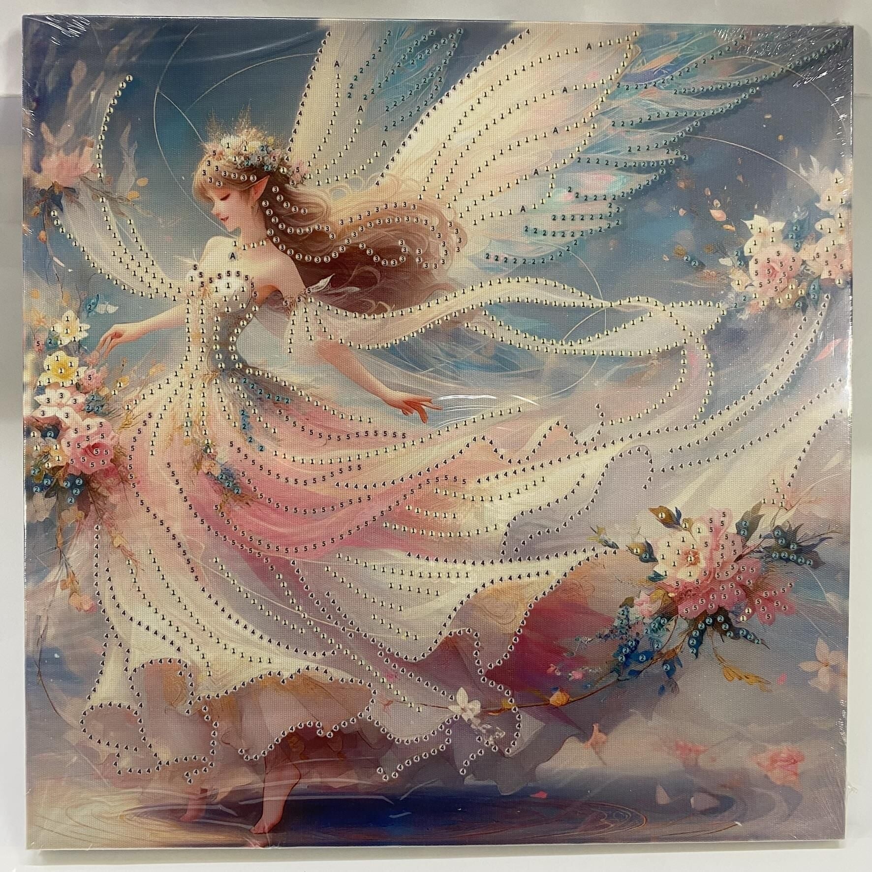 Tuval 5D Yapışan Boncuk Mozaik Tablo 30*30 cm VA-005