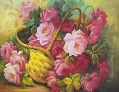 5D Yapışan Boncuk Goblen 30 x 40 cm Mozaik Tablo Pano 60749