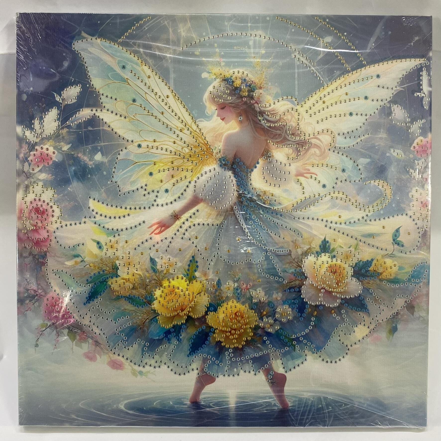 Tuval 5D Yapışan Boncuk Mozaik Tablo 30*30 cm VA-010