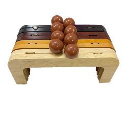 Bambu Ahşap Çanta Bursu 20 cm MB2