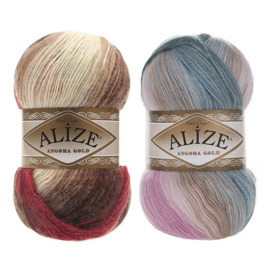 Alize Angora Gold Batik El Örgü İpliği 100 gr