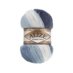 Alize Angora Gold Batik El Örgü İpliği 100 gr 1984