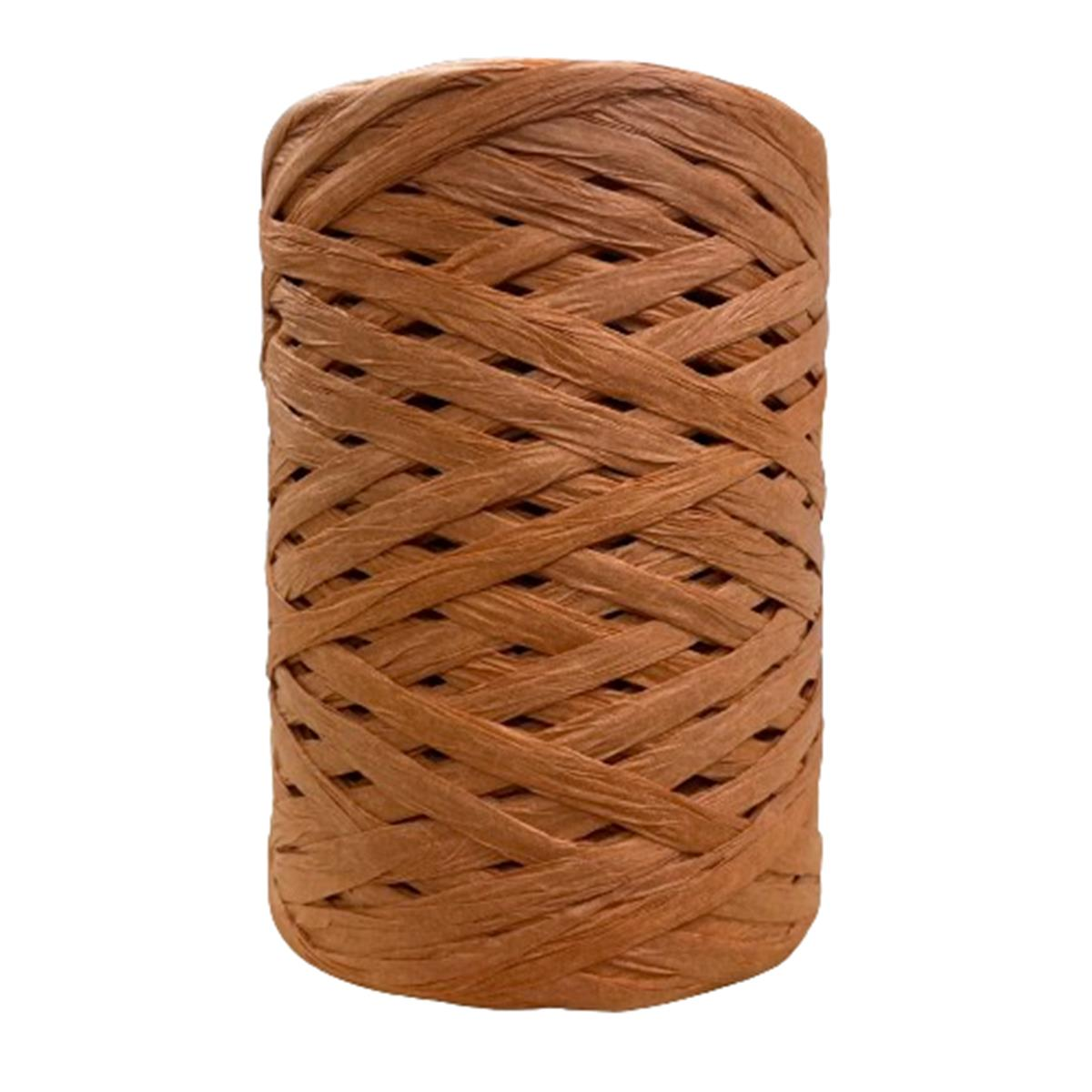 Elegant Natura Raffia Rafya Şapka Çanta Kağıt İp 100 gr RFX100 G31 Taba