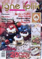 İğne İplik (4 adet) Nakış Dergisi (5 - 10 - 13 - 27)