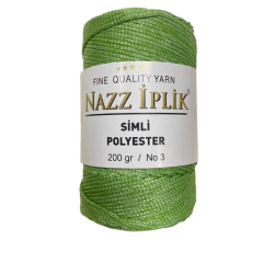 Nazz Simli Polyester Makrome El Örgü İpi 200 gr