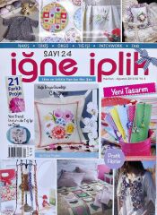 İğne İplik (4 adet) Nakış Dergisi (4 - 16 - 24 - 26)