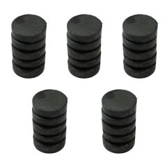 Mıknatıs - Magnet -15mm Çap - 4mm Kalınlık 65 Adet