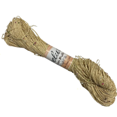 Pelur Sim Pullu Kağıt İp Çile ±250 gr 06 Siyah Siyah Pul