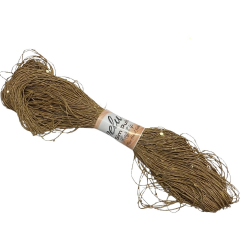 Pelur Sim Pullu Kağıt İp Çile ±250 gr 06 Siyah Siyah Pul