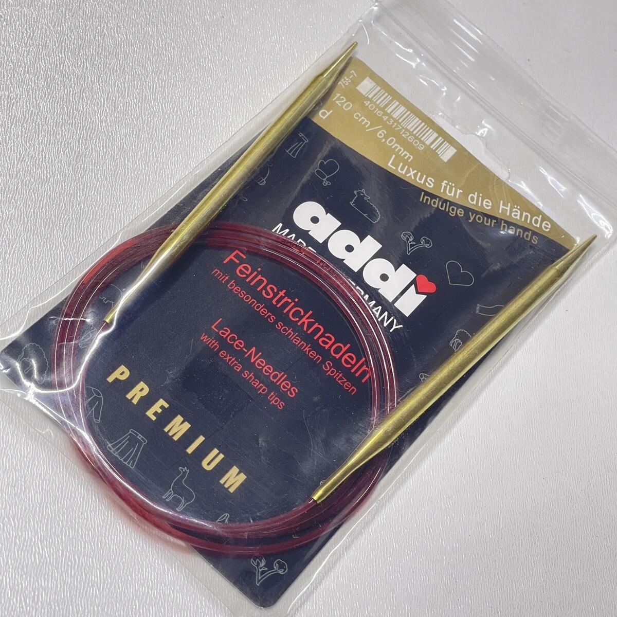 Addi Misinalı Şiş 120cm Çelik 755-7 adm7557120 no 6 mm