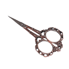 JieNuo Oymalı Desenli Dikiş Nakış Açılış Kurdele Davet Makası mk-1dksm-07