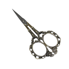 JieNuo Oymalı Desenli Dikiş Nakış Açılış Kurdele Davet Makası mk-1dksm-07