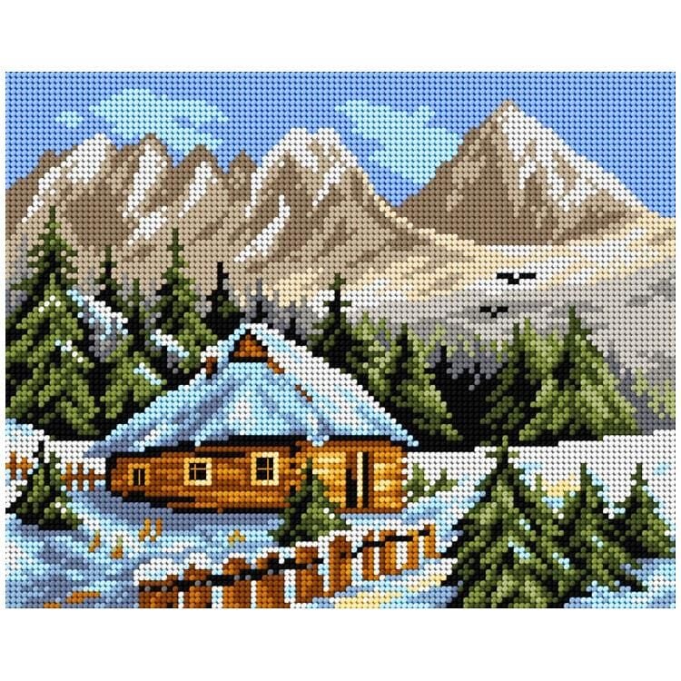 Orchidea Baskılı Goblen Dağ Evi 2490 24*34 cm