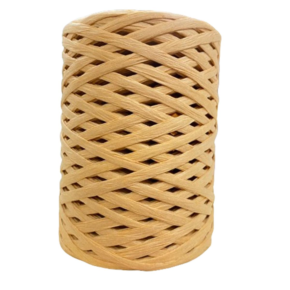 Elegant Natura Raffia Rafya Şapka Çanta Kağıt İp 100 gr RFX100 G70 Saman Sarı