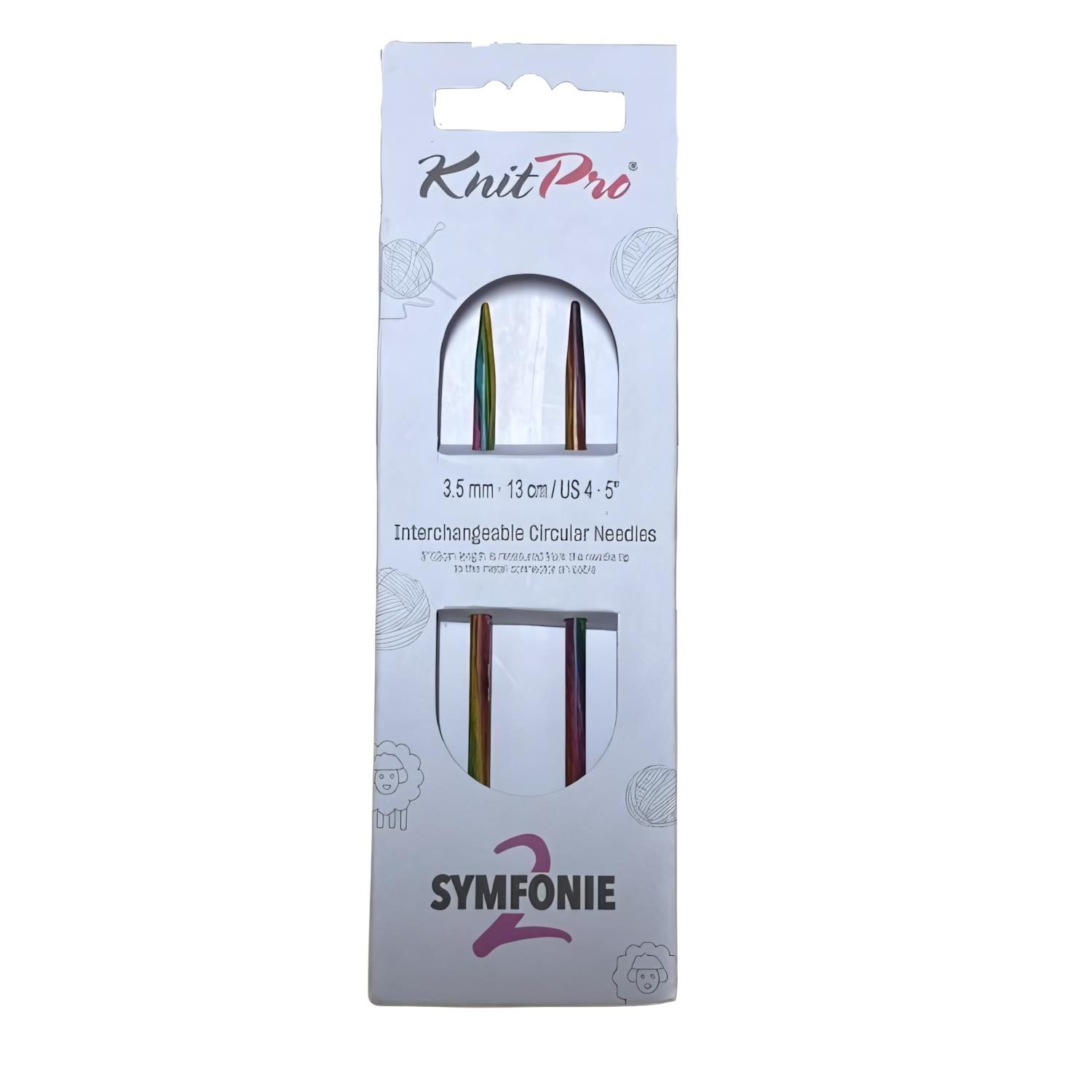 KnitPro Symfonie Senfoni 13 cm Misinasız Şiş Ucu 3.5 mm