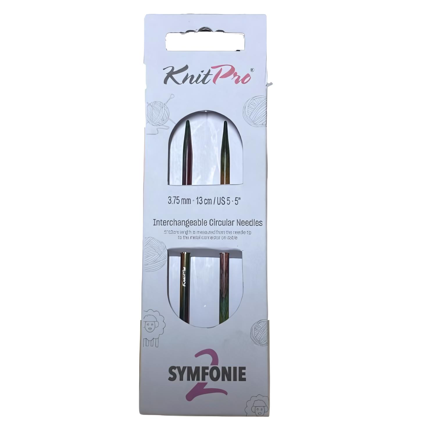 KnitPro Symfonie Senfoni 13 cm Misinasız Şiş Ucu 3.75 mm