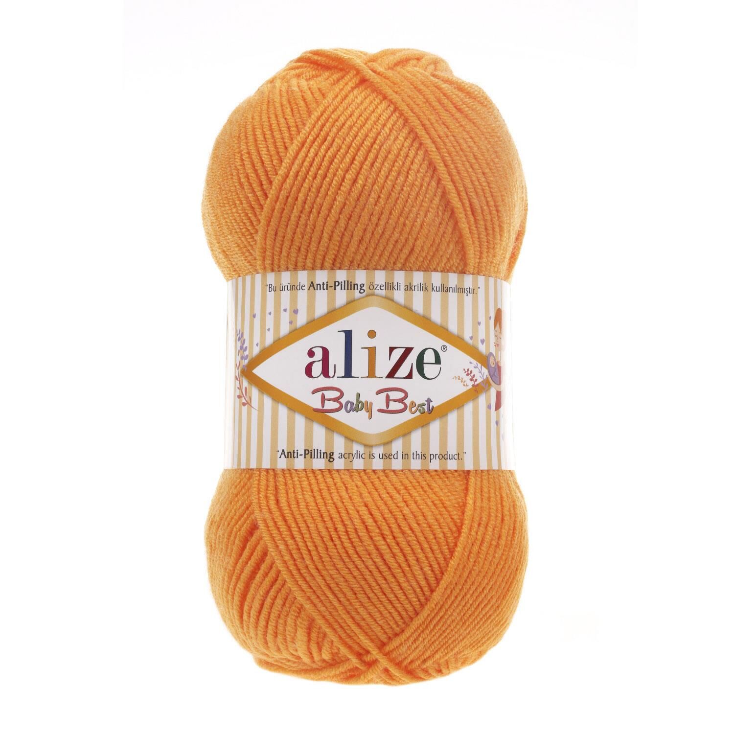 Alize Baby Best El Örgü İpliği 100 gr 336 Mandalina