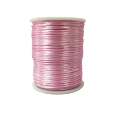 Floş Sıçan Kuyruğu İp 1 mm Pembe