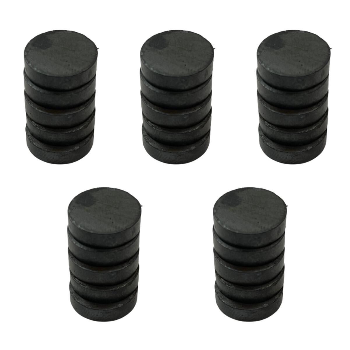 Mıknatıs - Magnet -15mm Çap - 4mm Kalınlık 25 Adet