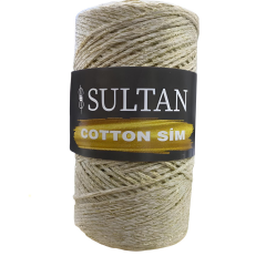 Sultan Pamuk Koton Cotton Sim Makrome İpi 250 gr