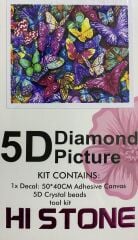5D Yapışan Boncuk Goblen Mozaik Tablo Pano 40 x 50 cm 82961