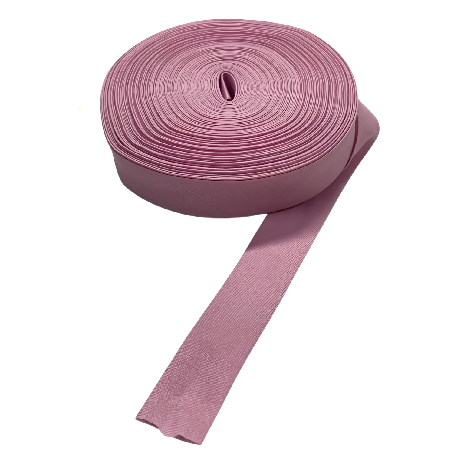 Şık Cotton Koton Katlı Biye 2 cm 25 mt 034 Lila Pembe