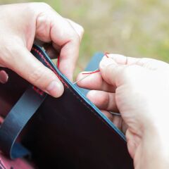 Deri Çanta Seti Kabartmalı MX-128