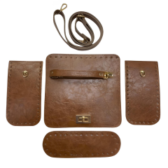 Deri Çanta Seti Kabartmalı MX-128