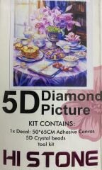 5D Yapışan Boncuk Goblen Mozaik Tablo Pano 50*65 cm 87024