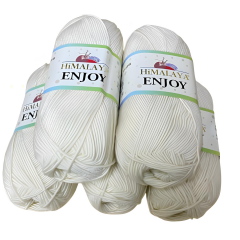 Himalaya Enjoy Örgü İpi (5 Adet) 234-24 Lila