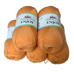 Himalaya Enjoy Örgü İpi (5 Adet) 234-24 Lila